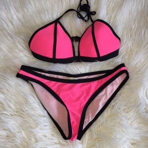 Cotton On Body 2-piece HOT Pink 2-piece